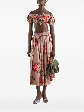 Dolce & Gabbana Floral Knot Top