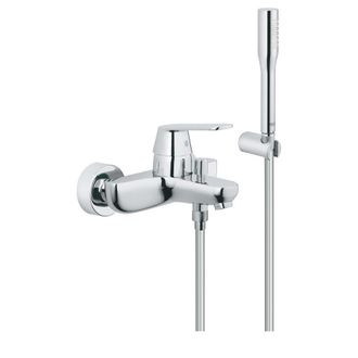 GROHE Eurosmart Cosmopolitan Monomando 1/2 Ba&ntilde;o/ducha, Con Ducha Tel&eacute;fono 1 Funci&oacute;n, Cromo (g-32832000)