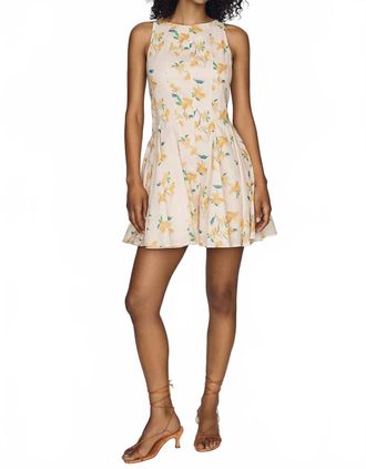 Hutch Cammy Sleeveless Romper In Beige