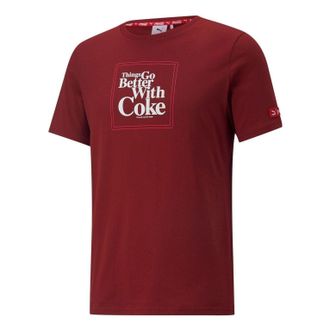 Puma X Coca Cola Graphic Tee Red 536158-22