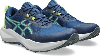 Asics Trailrunningschuh ASICS GEL-VENTURE 11, Herren, Gr. 42,5, twilight blau, aurora gr&uuml;n, Synthetik, Schuhe Trailrunningschuh