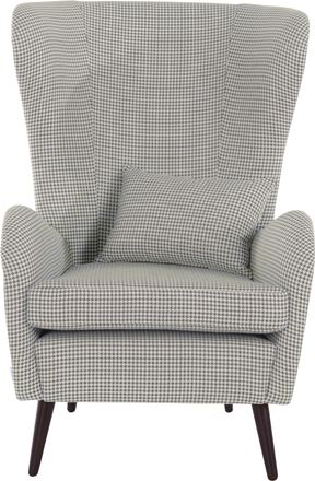 HOME AFFAIRE Sessel »Sallito, TV-Sessel, Ohrensessel mit« Hocker, in vielen Bezugsqualitäten, auch in Samtcord