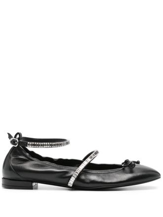 Stuart Weitzman Ballerine Stefanie - Nero