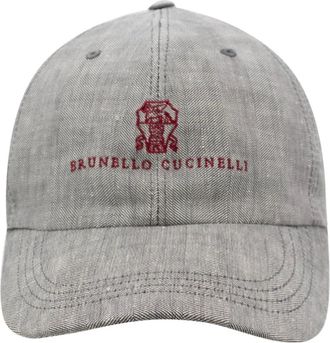 Brunello Cucinelli Embroidered Logo Cap