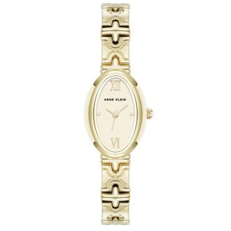 Anne Klein Sunray Gold-tone Dial Ladies Watch AK/5226CHGB