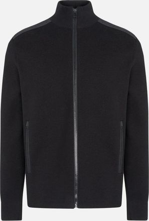 Belstaff Mens VERGE ZIP CARDIGAN - Black - Size: 40