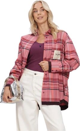 ALIX The Label Alix The Label, Overhemden, Dames, Roze, M, Woven Check Blouse