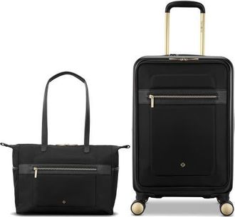 Samsonite Mobile Solution 2 Tote & Carry-On 2-Piece Set in Black at Nordstrom