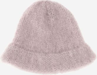 Myssyfarmi Womens Wool Bucket Hat Light Pink Finnshep