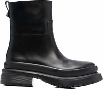 Valentino Garavani Garavani Roman Stud Leather Boots