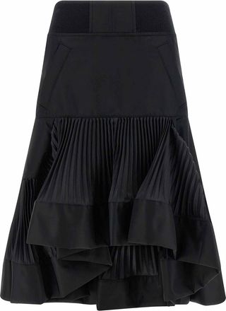 sacai Pleated Insert Skirt