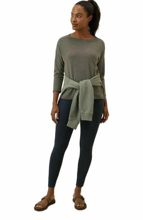 Pact On the Go-To Pocket Legging Made With Organic Cotton in Midnight Blue at Nordstrom, Size Xx-Large