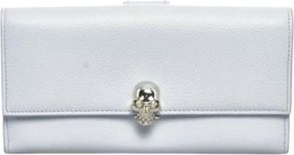 Alexander McQueen Pre-owned Wallets, female, Blue, Size: ONE SIZE Pre-owned Wallet