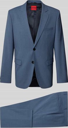 HUGO BOSS Extra Slim Fit Anzug mit Schurwoll-Anteil Modell ARTI in Rauchblau, Größe 102