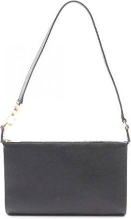 Ferragamo Pre-owned Leren Schoudertas - Dames - Vintage Schoudertas - Zwart - ONE Size - Leer - Vintage