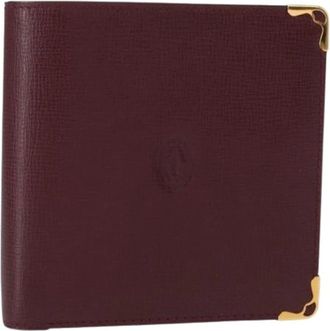 Cartier Pre-owned Wallets, female, Red, Size: ONE SIZE Pre-owned Bifold Wallet