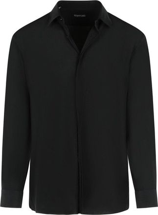 Tom Ford Black Silk Shirt