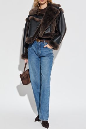 Stand Studio Artificial Jacket Kristy, Womens, Black