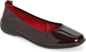 Josef Seibel Fenja 01 Flat in Bordo Patent at Nordstrom Rack, Size 10-10.5Us / 41Eu