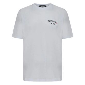 Dsquared2 Hombre, Camisetas, Blanco, Talla: XL