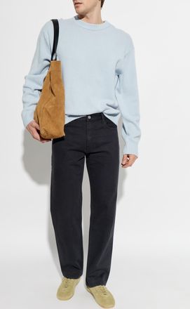 Frame Denim Relaxed Jeans, Mens, Black