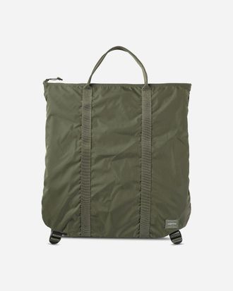 Porter Flex 2Way Tote Bag Olive Drab
