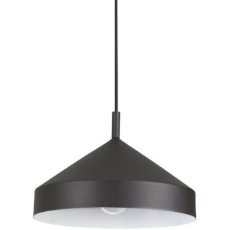 Ideal Lux Yurta Dome Pendant Ceiling Light Black 30cm - Ideal Lux