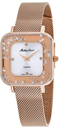 Mathey-Tissot Womens Gemina Silver Dial Watch