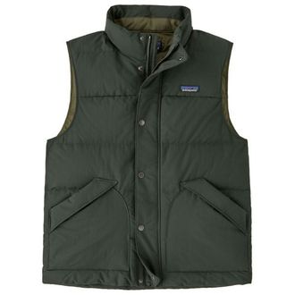 Patagonia Downdrift Vest Daunengilet f&uuml;r Herren | grau/oliv