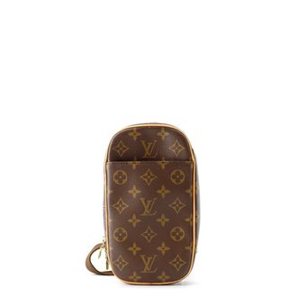Louis Vuitton Brown Monogram Sling Bag (Pre-Owned)