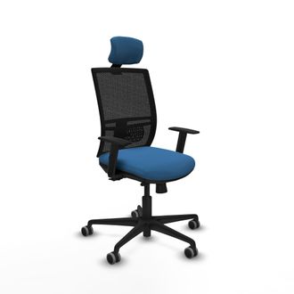 Piqueras y Crespo Silla De Oficina Piqueras Y Crespo Yunquera Negro Espuma Alta Densidad
