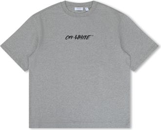 Off-white Chalk Arrow Skate Fit T-Shirt
