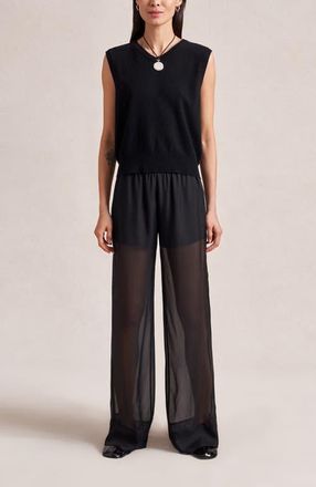 La Ligne Ayla Pant in Black at Nordstrom, Size 10