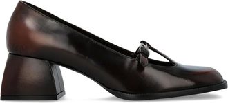 Nodaleto 55mm buckle-detail pumps - Brown