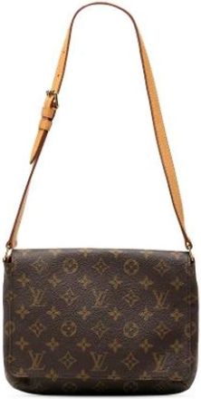 Louis Vuitton Pre-owned Shoulder Bags, female, Brown, Size: ONE SIZE Pre-owned Vintage Shoulder Bag