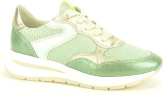 DL Sport Schoenen, Dames, Groen, 38 EU, Groene Runner Combi Schoenen