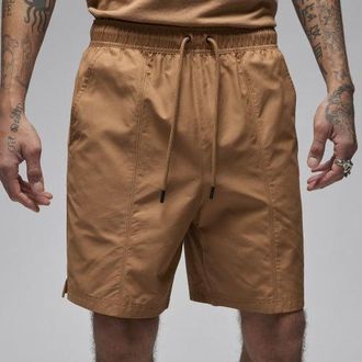 Nike Jordan Mens Essential Woven Shorts - Legend Dark Brown/White Size 3XL