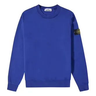 Stone Island Crewneck Sweatshirt Bright Blue 761563051-V0022