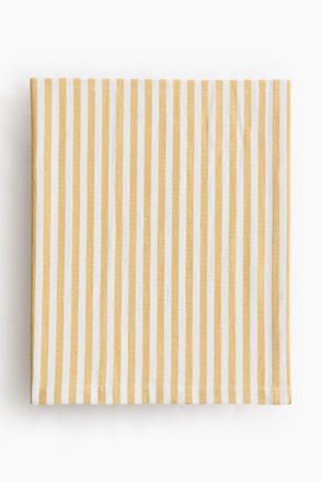 H&M Tischdecke aus Leinenmix - Yellow