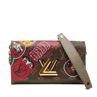 Louis Vuitton Pre-owned Cross Body Bags, female, Multicolor, Size: ONE SIZE Pre-owned Fabric Wallet