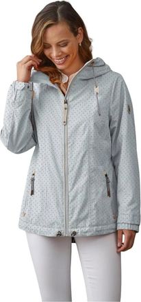 Junge Modern Fit Sky Blue Jas - Dames - Zomerjassen - Blauw - 4XL - Jassen