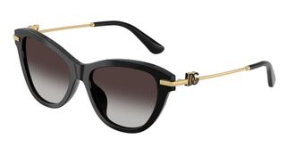 Dolce & Gabbana DG4534 501/8G Womens Sunglasses Black Size 53
