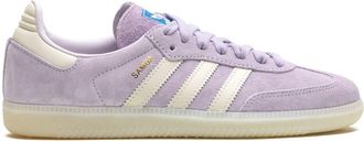 adidas Samba OG Silver Dawn/Chalk White/Off White sneakers - men - Rubber/Suede/Fabric - 10.5 - Purple