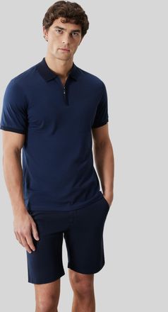 Robert Barakett Whistler Short Sleeve Covered Placket Polo