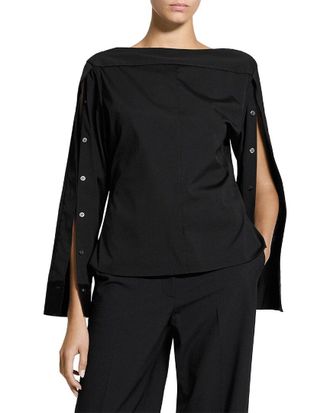 Theory Wool-Blend Top