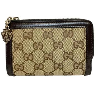 Gucci Pre-owned Wallets, female, Beige, Size: ONE SIZE Pre-owned Bi-fold Wallet