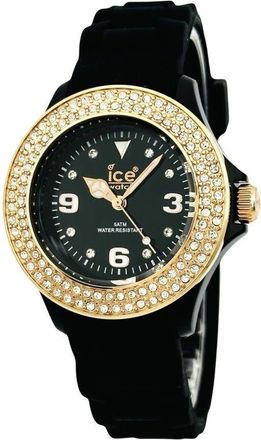 Ice Watch Stone Sili Black Dial Ladies Watch ST.BK.S.S.09