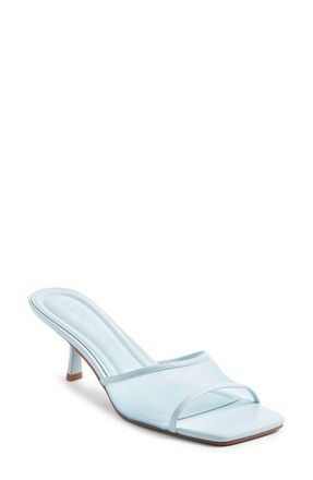 Open Edit Charlie Sandal in Blue Ice at Nordstrom, Size 7.5