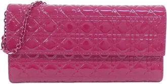 Dior Pink Chain/Shoulder Wallet (Pre-Owned)
