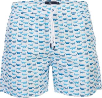 Fedeli Madeira Airstop - Heren - Strandmode - Blauw - L - Polyester - Badmode